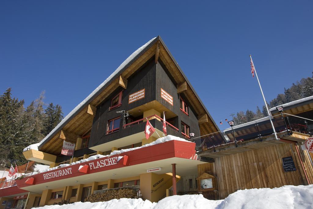 Hotel Restaurant Flaschen Albinen Exterior foto
